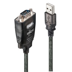 Lindy USB RS232 Converter W Com - Reliable Connectivity Solution #42686